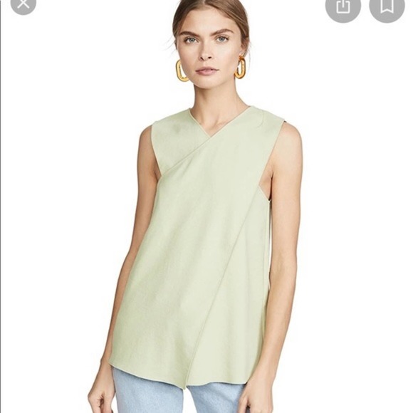 Tibi Front Wrap Top - Picture 2 of 12